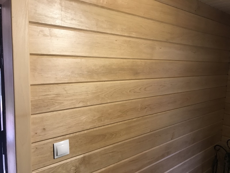 Имитация ольха стенка